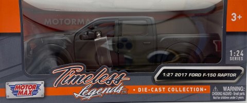 Ford F-150 Raptor 2017 black 1:27 Motormax 79344 Ford F-150 Raptor 2017 black 1:27 Motormax 79344