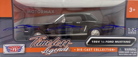 Ford MUSTANG 1/2 coupe 1964 1:24 Motormax 73273 Ford MUSTANG 1/2 coupe 1964 1:24 Motormax 73273