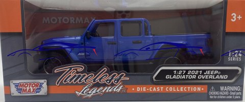 Jeep GLADIATOR Overland 2021 1:27 Motormax 79367 Jeep GLADIATOR Overland 2021 1:27 Motormax 79367