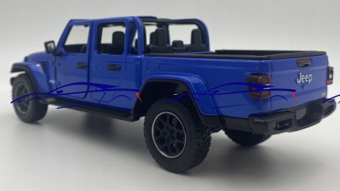 Jeep GLADIATOR Overland 2021 1:27 Motormax 79367 Jeep GLADIATOR Overland 2021 1:27 Motormax 79367