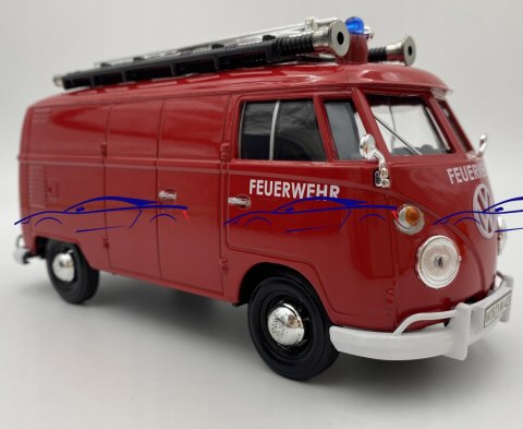 VW Type 2 T1 straż pożarna 1:24 Motormax 79564 VW Type 2 T1 straż pożarna 1:24 Motormax 79564