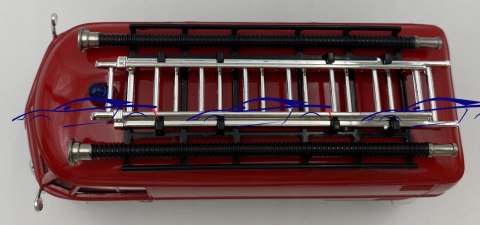 VW Type 2 T1 straż pożarna 1:24 Motormax 79564 VW Type 2 T1 straż pożarna 1:24 Motormax 79564