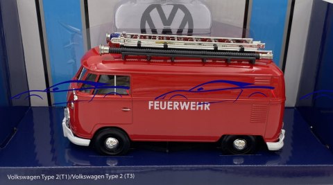 VW Type 2 T1 straż pożarna 1:24 Motormax 79564 VW Type 2 T1 straż pożarna 1:24 Motormax 79564