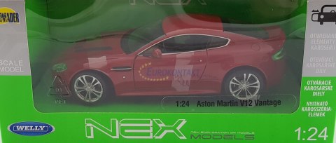 Aston Martin V12 Vantage metal model Welly 1:24 Aston Martin V12 Vantage metal model Welly 1:24