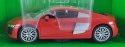 Audi R8 V10 2016 metal model Welly 1:24