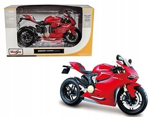 DUCATI Panigale 1199 motocykl model 1:12 Maisto DUCATI Panigale 1199 motocykl model 1:12 Maisto