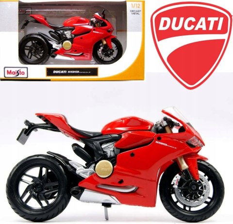 DUCATI Panigale 1199 motocykl model 1:12 Maisto DUCATI Panigale 1199 motocykl model 1:12 Maisto
