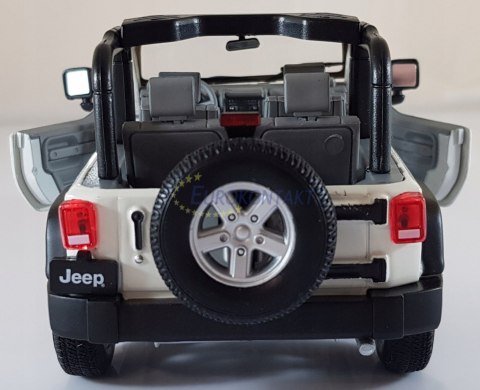 JEEP Wrangler Rubicon convertible model Welly 1:24 JEEP Wrangler Rubicon convertible model Welly 1:24
