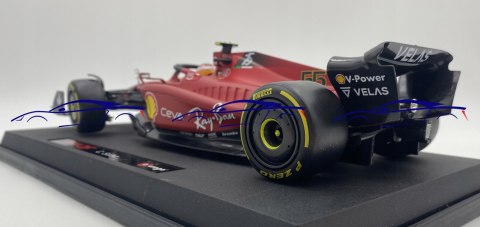 Bolid F1 Ferrari F1-75 #55 Sainz 2022 BBurago 1:18 Bolid F1 Ferrari F1-75 #55 Sainz 2022 BBurago 1:18