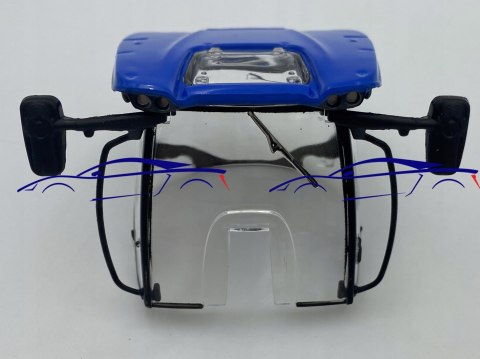 Ciągnik New Holland T7 z pługiem 1:32 BBURAGO