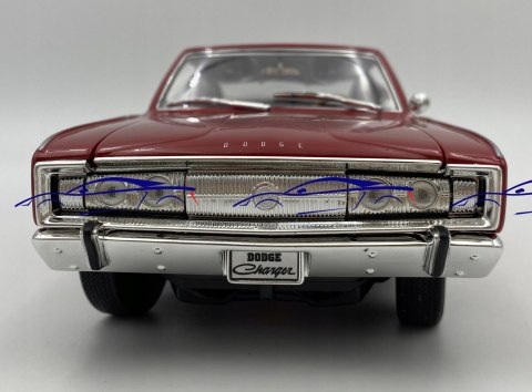 Dodge Charger 1966 1:18 model LDC 92638 red Dodge Charger 1966 1:18 model LDC 92638 red