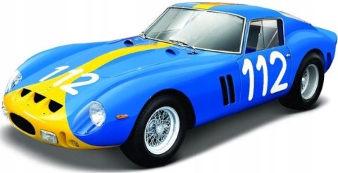 FERRARI 250 GTO #112 blue Bburago 26305 1:24 FERRARI 250 GTO #112 blue Bburago 26305 1:24