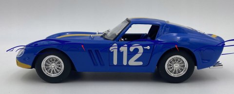 FERRARI 250 GTO #112 blue Bburago 26305 1:24 FERRARI 250 GTO #112 blue Bburago 26305 1:24