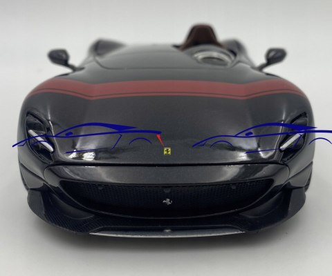FERRARI Monza SP1 black/red model Bburago 26027 FERRARI Monza SP1 black/red model Bburago 26027