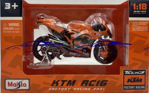 KTM RC16 Tech3 #27 Iker Lecuona MotoGP 1:18 Maisto KTM RC16 Tech3 #27 Iker Lecuona MotoGP 1:18 Maisto
