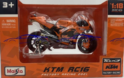 KTM RC16 Tech3 #9 D. Petrucci MotoGP 1:18 Maisto KTM RC16 Tech3 #9 D. Petrucci MotoGP 1:18 Maisto