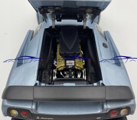 Lamborghini Diablo GT 1:18 blue Motormax 73168 Lamborghini Diablo GT 1:18 blue Motormax 73168