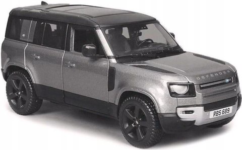 Land Rover Defender 2022 1:24 grey Bburago 21101 Land Rover Defender 2022 1:24 grey Bburago 21101