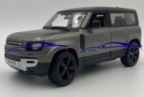 Land Rover Defender 2022 1:24 grey Bburago 21101 Land Rover Defender 2022 1:24 grey Bburago 21101