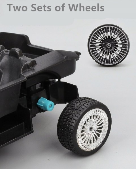 MERCEDES EQS red 1:24 do składania Maisto 39261 MERCEDES EQS red 1:24 do składania Maisto 39261