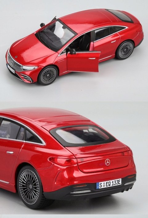 MERCEDES EQS red 1:24 do składania Maisto 39261 MERCEDES EQS red 1:24 do składania Maisto 39261
