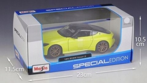 Nissan Z 2023 yellow 1:24 Maisto 32904 Nissan Z 2023 yellow 1:24 Maisto 32904