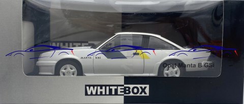 Opel Manta B GSi 1984 model WB124173 WhiteBox 1:24 Opel Manta B GSi 1984 model WB124173 WhiteBox 1:24