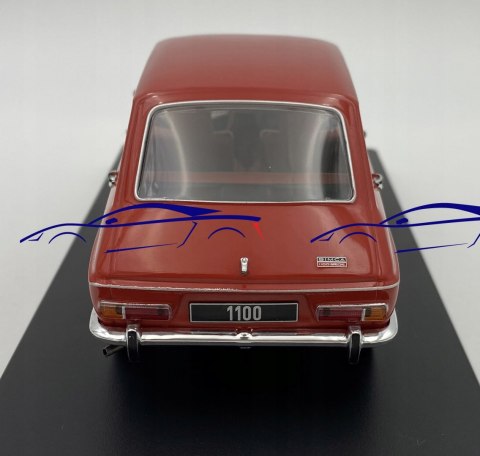Simca 1100 red 1969 model 124167 WhiteBox 1:24 Simca 1100 red 1969 model 124167 WhiteBox 1:24
