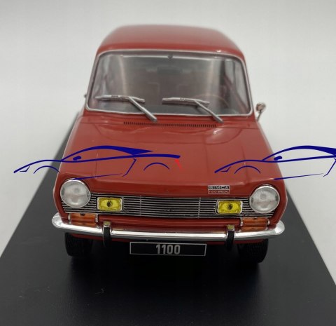 Simca 1100 red 1969 model 124167 WhiteBox 1:24 Simca 1100 red 1969 model 124167 WhiteBox 1:24