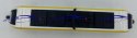 TRAMWAJ metalowy 20cm BBurago 32105 yellow