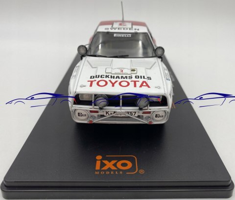 Toyota Celica TwinCam TA64 #3 Waldegard IXO 1:24 Toyota Celica TwinCam TA64 #3 Waldegard IXO 1:24