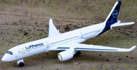 AIRBUS A350-900 LUFTHANSA samolot Majorette METAL AIRBUS A350-900 LUFTHANSA samolot Majorette METAL