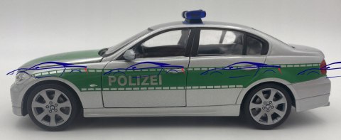 BMW 330i E90 POLIZIA model 22465GP Welly 1:24 BMW 330i E90 POLIZIA model 22465GP Welly 1:24
