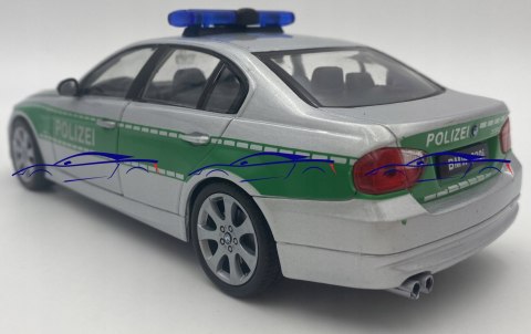 BMW 330i E90 POLIZIA model 22465GP Welly 1:24 BMW 330i E90 POLIZIA model 22465GP Welly 1:24