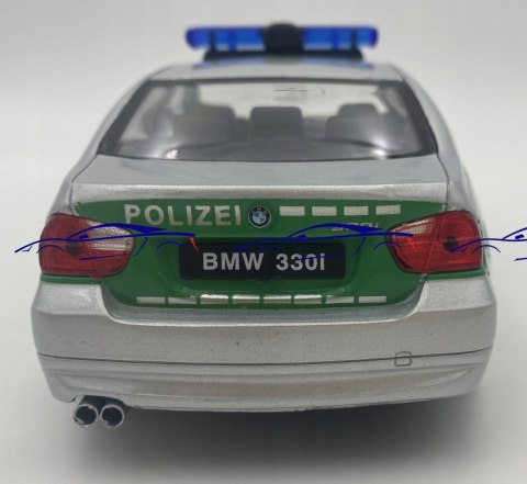 BMW 330i E90 POLIZIA model 22465GP Welly 1:24 BMW 330i E90 POLIZIA model 22465GP Welly 1:24