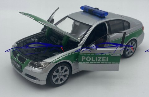 BMW 330i E90 POLIZIA model 22465GP Welly 1:24 BMW 330i E90 POLIZIA model 22465GP Welly 1:24