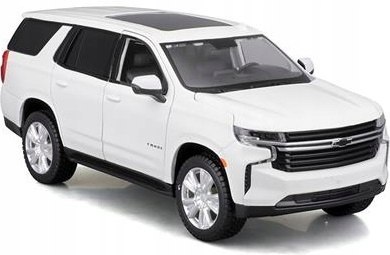 CHEVROLET Tahoe 2021 white 1/26 Maisto 31533 CHEVROLET Tahoe 2021 white 1/26 Maisto 31533