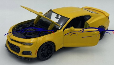 Chevrolet Camaro ZL1 2017 yellow 1:24 Maisto 31512 Chevrolet Camaro ZL1 2017 yellow 1:24 Maisto 31512
