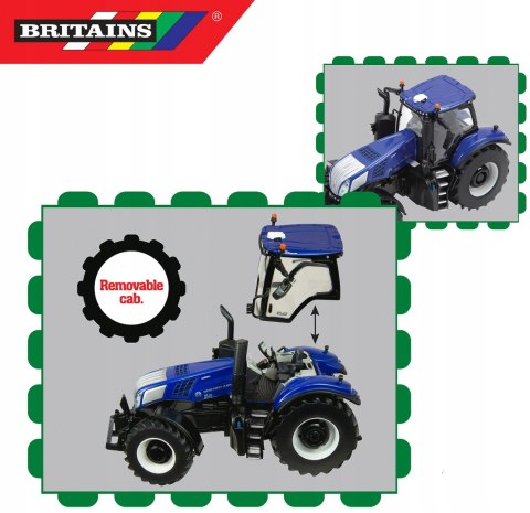 Ciągnik NEW HOLLAND T8.435 1:32 Britains 43216 Ciągnik NEW HOLLAND T8.435 1:32 Britains 43216
