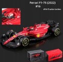 F1 FERRARI F1-75 MONZA Leclerc KASK BBurago 1:43