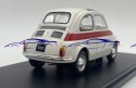 Fiat 500 white red 1960 WhiteBox 124182 1:24
