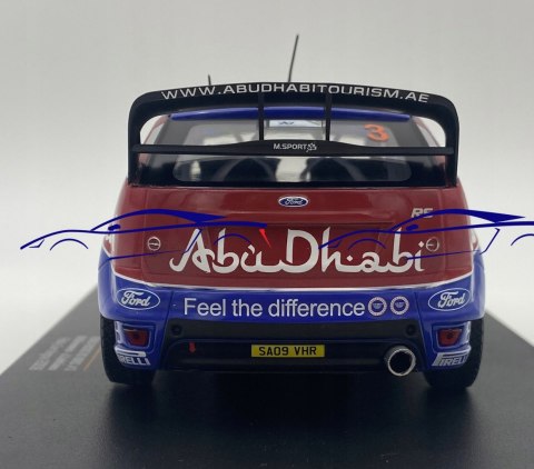 Ford Focus RS Hirvonen Sardynia 09 model IXO 1:24