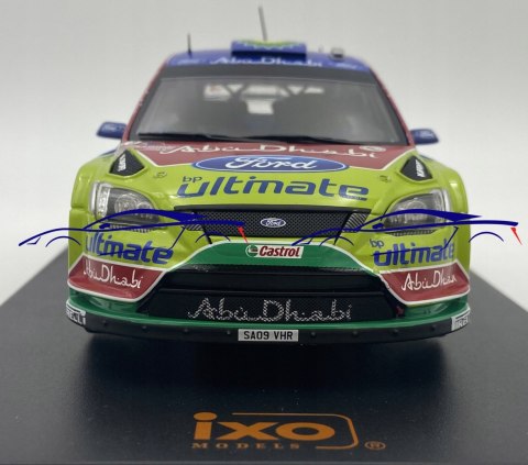 Ford Focus RS Hirvonen Sardynia 09 model IXO 1:24