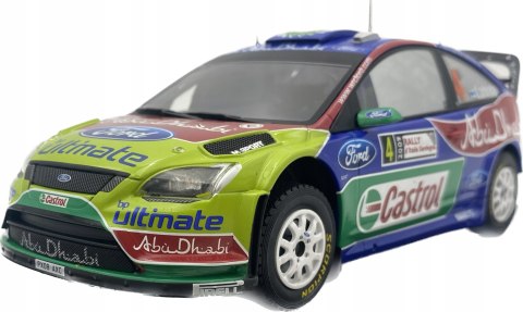 Ford Focus RS Latvalla Sardynia 09 model IXO 1:24 Ford Focus RS Latvalla Sardynia 09 model IXO 1:24