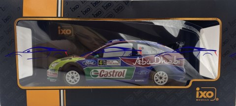 Ford Focus RS Latvalla Sardynia 09 model IXO 1:24 Ford Focus RS Latvalla Sardynia 09 model IXO 1:24
