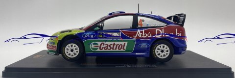 Ford Focus RS Latvalla Sardynia 09 model IXO 1:24 Ford Focus RS Latvalla Sardynia 09 model IXO 1:24