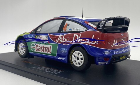 Ford Focus RS Latvalla Sardynia 09 model IXO 1:24 Ford Focus RS Latvalla Sardynia 09 model IXO 1:24