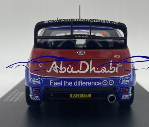 Ford Focus RS Latvalla Sardynia 09 model IXO 1:24 Ford Focus RS Latvalla Sardynia 09 model IXO 1:24