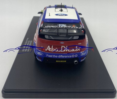 Ford Focus RS Latvalla Sardynia 09 model IXO 1:24 Ford Focus RS Latvalla Sardynia 09 model IXO 1:24