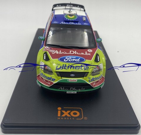 Ford Focus RS Latvalla Sardynia 09 model IXO 1:24 Ford Focus RS Latvalla Sardynia 09 model IXO 1:24